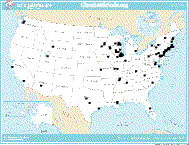 Current map of bottlers